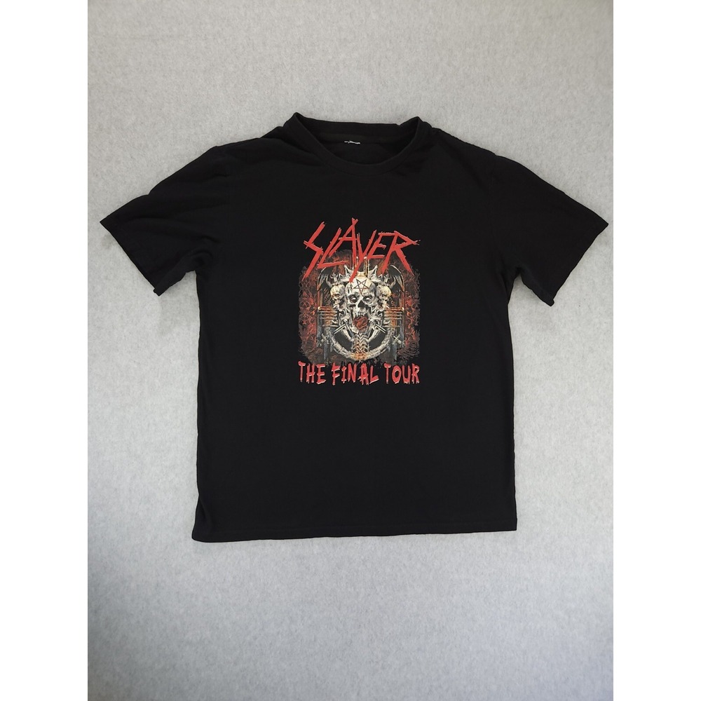 Slayer The Final Tour 2018 Size‎ M T-Shirt Tour Metal Primus Pantera Ministry